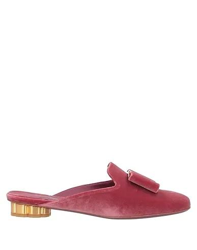 Pink Velvet Mules and clogs