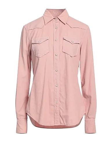 Pink Velvet Solid color shirts & blouses