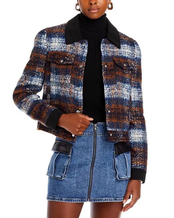Plaid Cropped Jacket - 100% Exclusive 