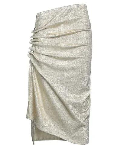 Platinum Knitted Midi skirt