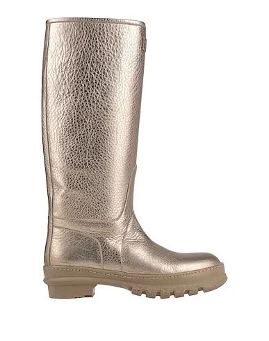Platinum Leather Boots