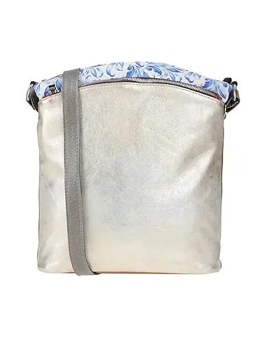 Platinum Leather Cross-body bags