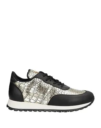 Platinum Leather Sneakers