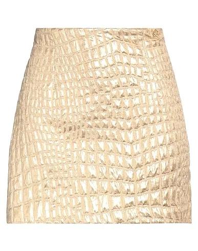 Platinum Plain weave Mini skirt