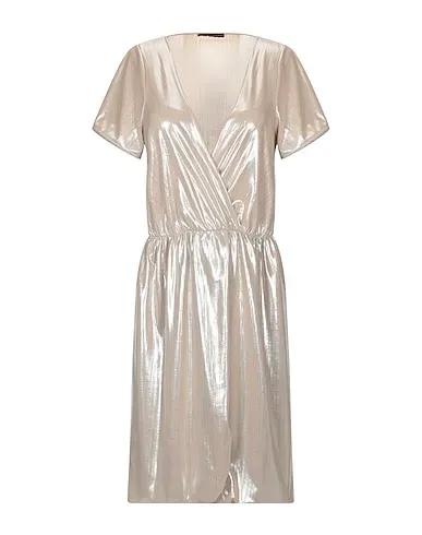 Platinum Plain weave Short dress