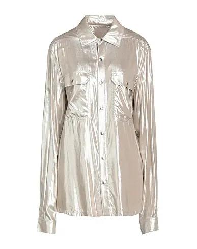 Platinum Plain weave Solid color shirts & blouses