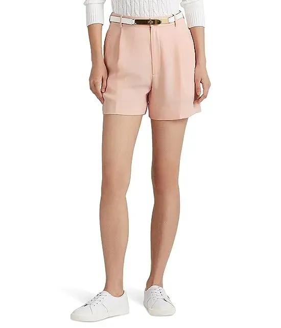 Pleated Georgette Shorts