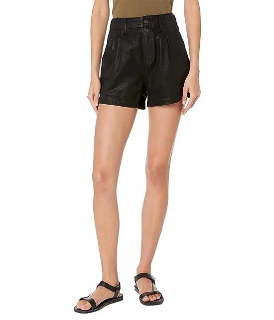 Pleated Mayslie Shorts Double Button