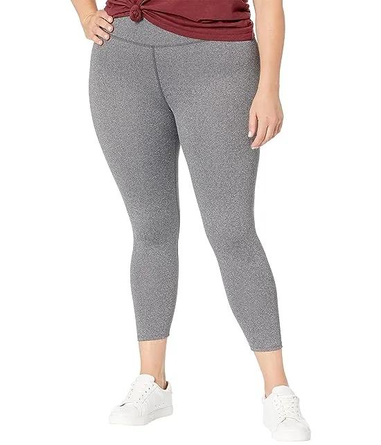 Plus MWL Form High-Rise 25" Leggings in Heathered Charcoal