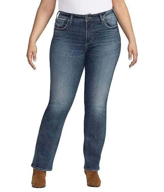Plus Size Avery High-Rise Slim Bootcut Jeans W94627EAE321