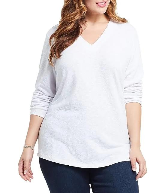 Plus Size Countryside Top