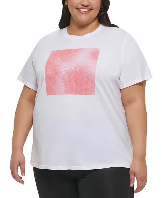 Plus Size Crewneck Logo T-Shirt