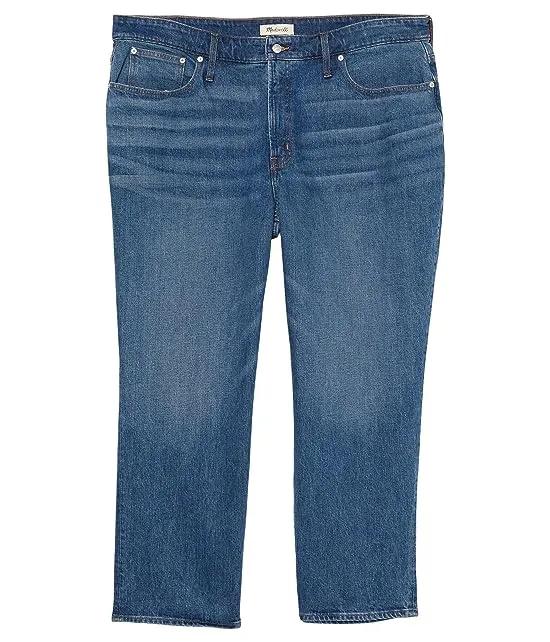 Plus Size Curvy Normcore Perfect Vintage Straight Jeans in Mayfield Wash