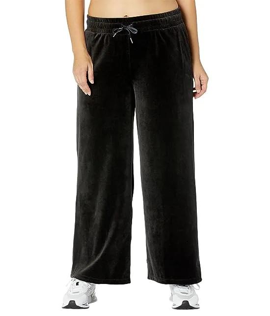 Plus Size Her Velour Wide Pants