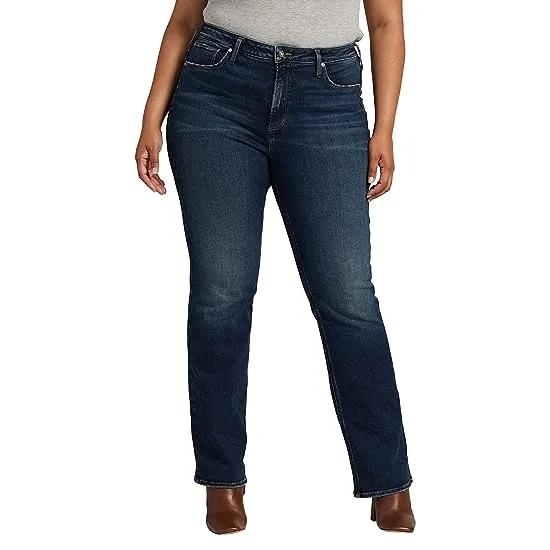 Plus Size Infinite Fit High-Rise Bootcut Jeans W88705INF353