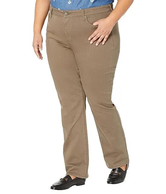 Plus Size Marilyn Straight in Ripe Olive