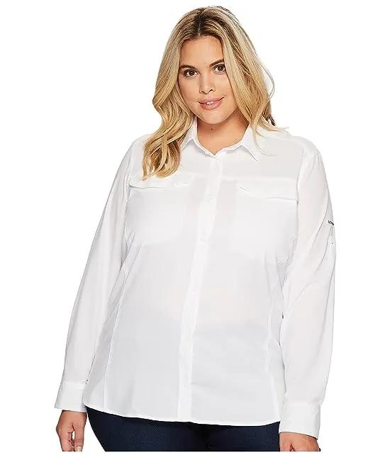 Plus Size Silver Ridge Lite Long Sleeve Shirt