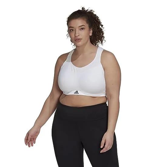 Plus Size Tailored Impact Luxe Training High Support Zip Bra
