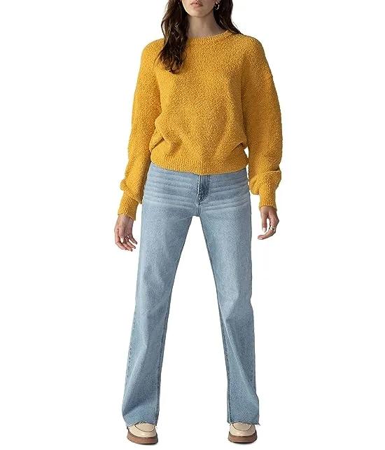 Plush Volume Sleeve Sweater