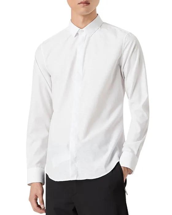 Point Collar Long Sleeve Shirt 