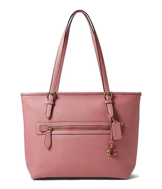 Polished Pebble Leather Taylor Tote