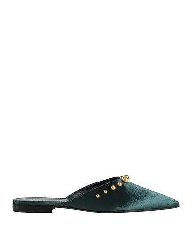 POLLINI | Deep jade Women‘s Mules And Clogs