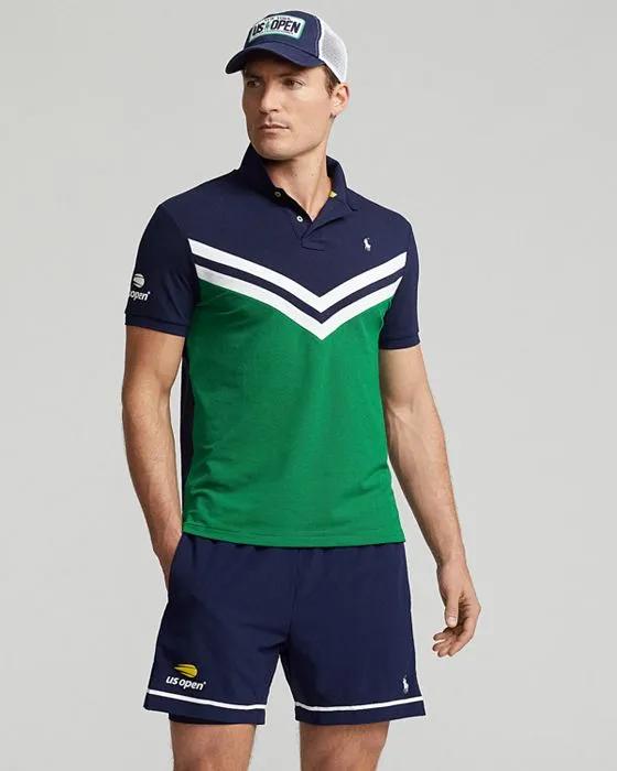 Polo Ralph Lauren Stretch Mesh US Open Custom Slim Fit Polo Shirt