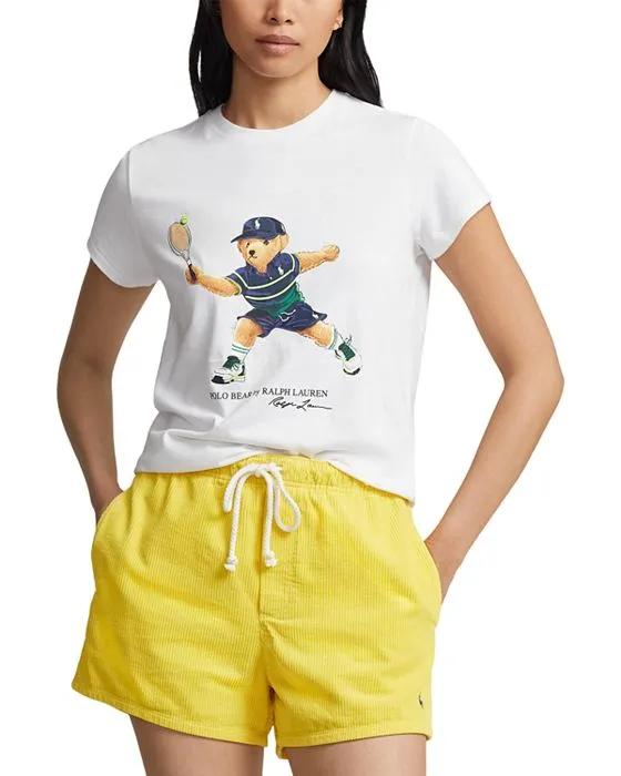 Polo Ralph Lauren US Open Polo Bear Graphic Print Tee