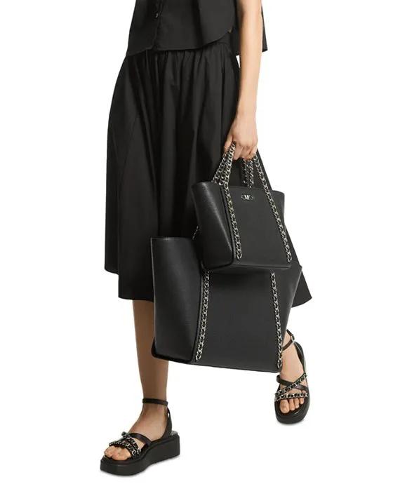 Poplin Midi Skirt