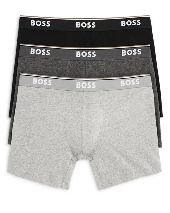 Power Cotton Blend Boxer Briefs, Pack of 3