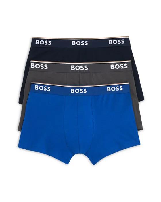 Power Cotton Blend Trunks, Pack of 3