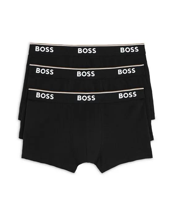 Power Cotton Blend Trunks, Pack of 3