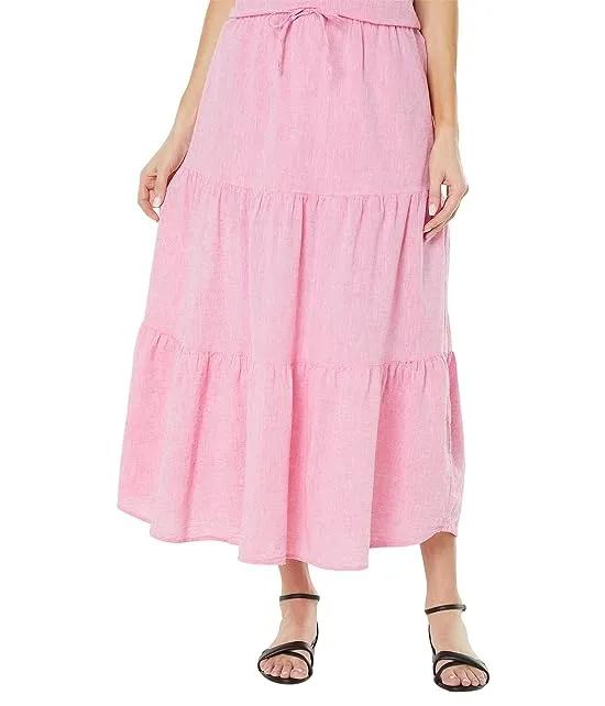 Prairie Cotton Linen Maxi Skirt