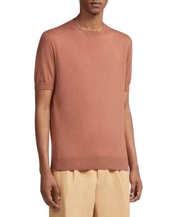 Premium Cotton Short Sleeve Knit Tee