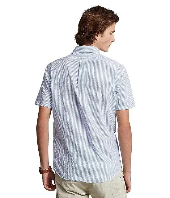 Prepster Classic Fit Seersucker Shirt