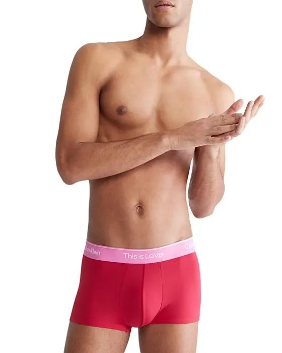 Pride This is Love Color Blocked Micro Low Rise Boxer Briefs
