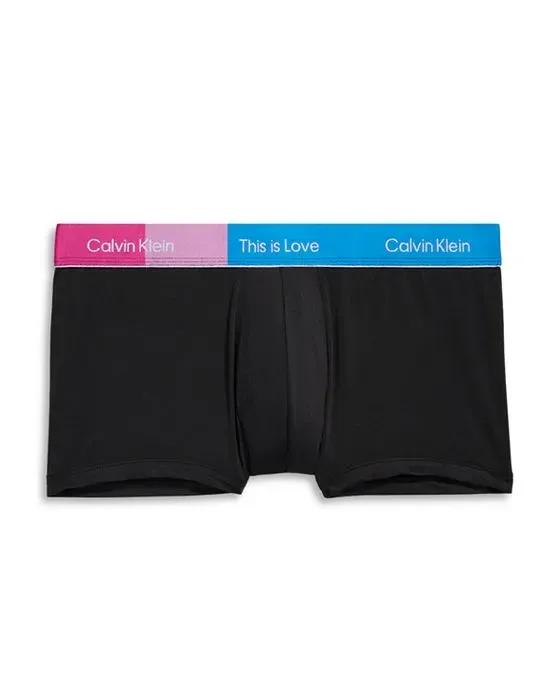 Pride This Is Love Color Blocked Micro Low Rise Trunks