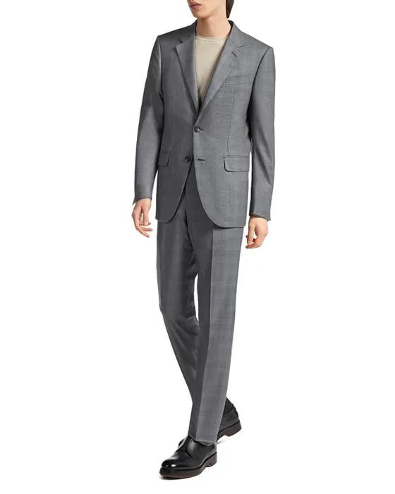 Prince of Wales Centoventimila Slim Fit Wool Suit