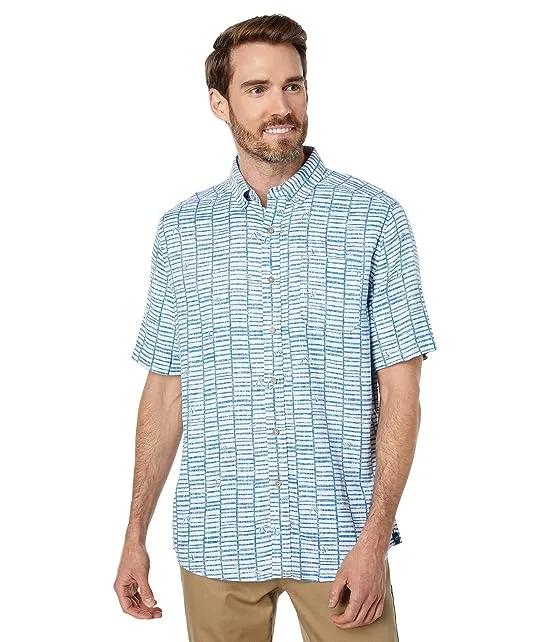 Printed Bamboo Forrest Sport Shirt