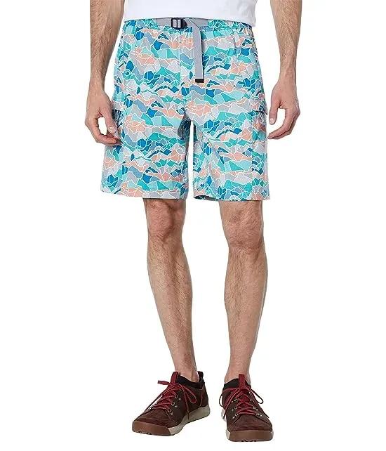 Printed Class V 9" Belted Shorts