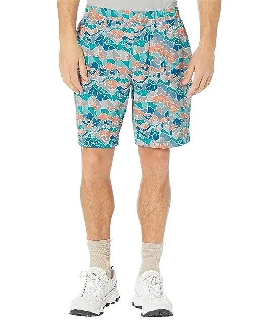 Printed Class V 9" Pull-On Shorts