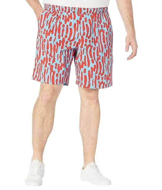 Printed Class V 9" Pull-On Shorts