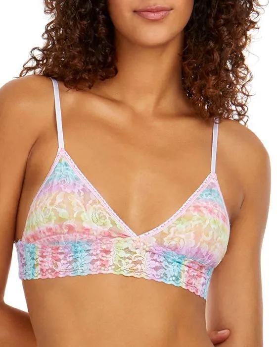 Printed Lace Bralette