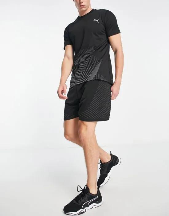 PUMA formknit seamless shorts in black