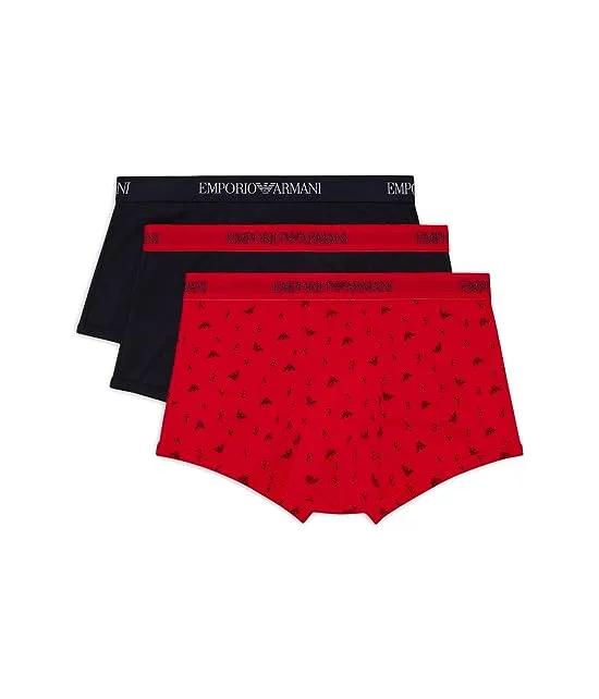 Pure Cotton 3-Pack Trunks