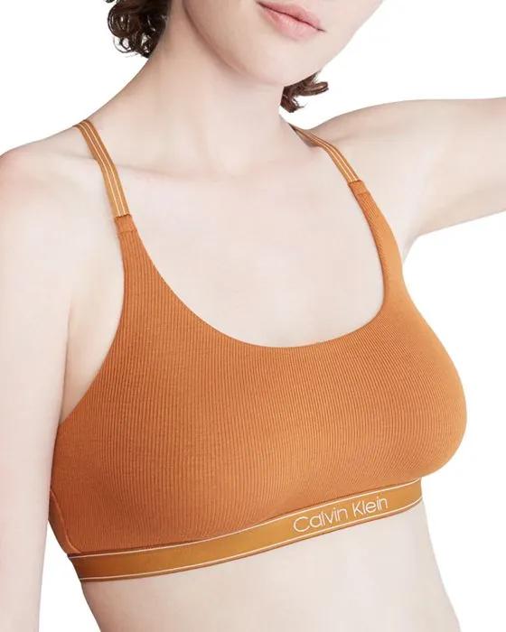 Pure Ribbed Unlined Bralette