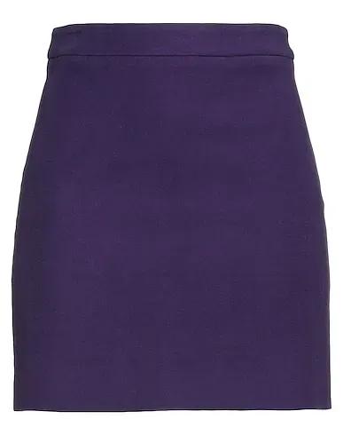 Purple Baize Mini skirt