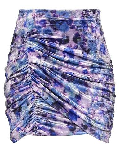 Purple Chenille Mini skirt