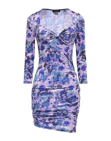 Purple Chenille Short dress