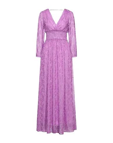 Purple Chiffon Long dress